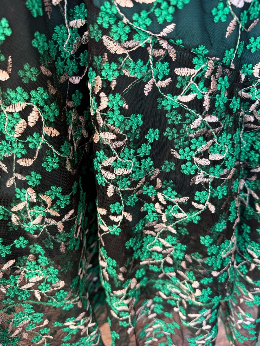 Cooper St Enchanted Garden Floral Spaghetti-Strap Midi Dress Size 4 - Picture 6 of 7
